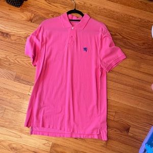 Men’s express pink polo